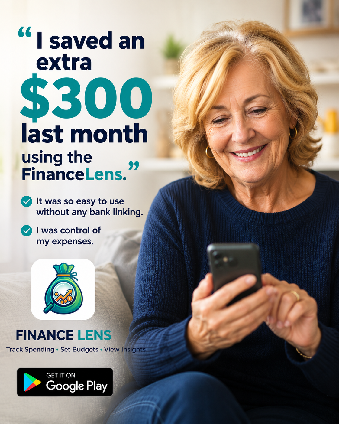 I saved an extra $300 last month using FinanceLens